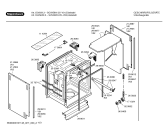 Схема №6 SHVKBN1 IGVS659.3 с изображением Рамка для посудомоечной машины Bosch 00432962