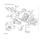 Схема №3 WV468447 SIWAMAT 468 с изображением Мотор для стиральной машины Siemens 00140066