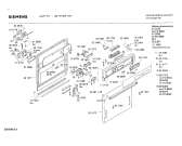 Схема №5 SN771054 с изображением Панель для посудомойки Siemens 00115539