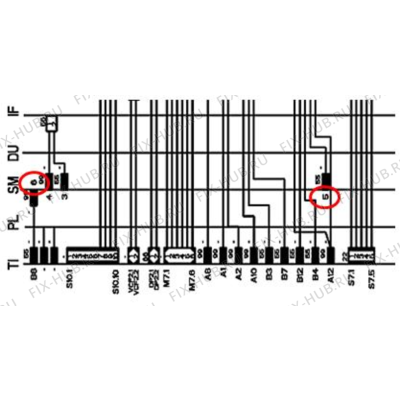 Кнопка вкл./выкл. для стиральной машины Whirlpool 481227618252 в гипермаркете Fix-Hub