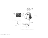 Схема №2 DVG6D620 Profilo с изображением Воздуховод для электровытяжки Bosch 11018921