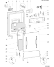 Схема №2 LI640A (F029512) с изображением Панель управления для электропосудомоечной машины Indesit C00095827