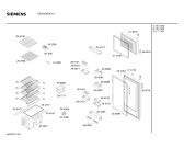 Схема №2 KS33V05NE с изображением Панель для холодильника Siemens 00354555