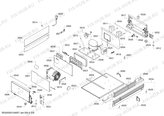 Схема №5 RC472700 с изображением Стеклопанель для холодильной камеры Bosch 00671887