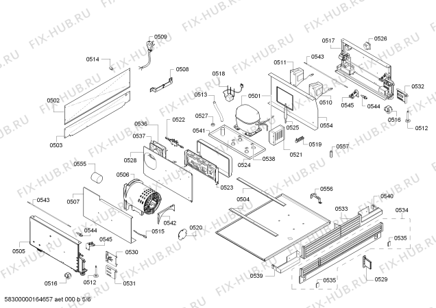 Схема №5 RC472200 с изображением Стеклопанель для холодильника Bosch 00661992