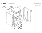Схема №1 SMS2022 с изображением Уплотнитель для посудомойки Bosch 00065957
