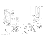 Схема №5 SMS69M12GC ActiveWater Eco. Made in Germany с изображением Силовой модуль запрограммированный для посудомойки Bosch 12015341
