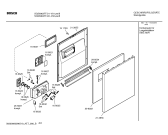 Схема №6 SGS6962FF Silence с изображением Передняя панель для посудомойки Bosch 00360605