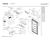 Схема №1 KS45U621SA с изображением Дверь для холодильной камеры Siemens 00241907