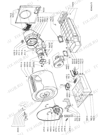 Схема №2 CP 61 с изображением Держатель Whirlpool 481945948612