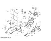 Схема №4 SF35A260 с изображением Декоративная рамка для посудомойки Siemens 00215875