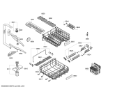 Схема №2 S51M85X1DE Excellent made in Germany с изображением Передняя панель для посудомойки Bosch 00708379