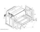 Схема №3 HB334250 с изображением Ремкомплект для духового шкафа Bosch 00492037