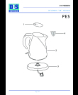 Схема №1 KBX 3010 с изображением Элемент корпуса для чайника (термопота) DELONGHI CE1001