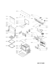 Схема №1 AKP 560/NB с изображением Дверь (стекло) духовки для плиты (духовки) Whirlpool 481010599859