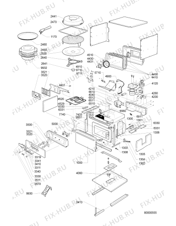 Схема №1 EMCHS 6140 IN с изображением Другое для свч печи Whirlpool 481238118294