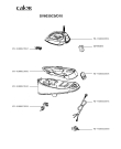 Схема №1 SV6035C0/D10 с изображением Утюжок Calor FS-9100023531