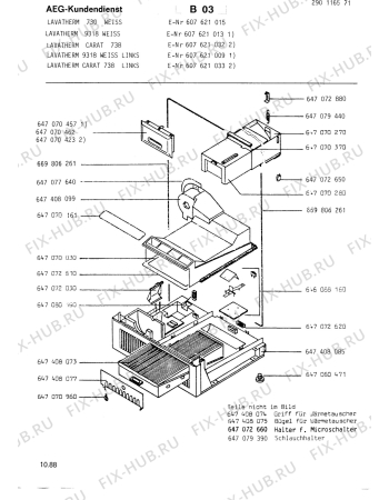Взрыв-схема стиральной машины Aeg LTH9318WEILINK - Схема узла Section3