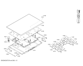 Схема №1 T68TS6RN0 с изображением Стеклокерамика для плиты (духовки) Bosch 00717411