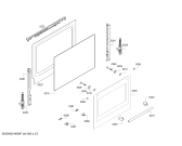 Схема №2 HEA23B157 H.BO.NP.L3D.PV.GLASS.B1a.X.E0_C/// с изображением Панель управления для плиты (духовки) Bosch 11017108