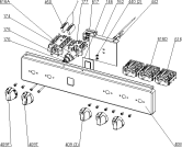 Схема №1 S752E 230V (703078, A5043.12) с изображением Провод для электропечи Gorenje 390678