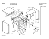 Схема №4 SGS5318 с изображением Передняя панель для электропосудомоечной машины Bosch 00355406