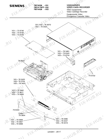 Схема №11 FM741Y6FF с изображением Инструкция по эксплуатации для телевизора Siemens 00531174
