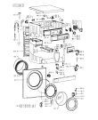 Схема №2 AWM 759/1 с изображением Кнопка, ручка переключения для стиральной машины Whirlpool 481241029131