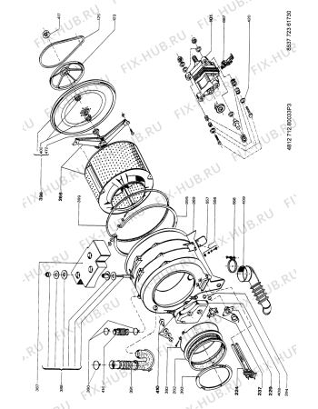 Схема №2 AWG 723 AWG 723/WP с изображением Обшивка для стиралки Whirlpool 481945319261