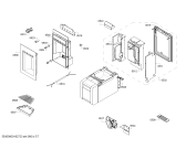 Схема №4 T18ID800LP с изображением Дверь для холодильника Bosch 00713211