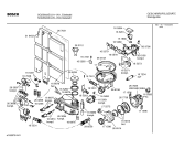 Схема №4 SGV5603 с изображением Инструкция по эксплуатации для электропосудомоечной машины Bosch 00526702