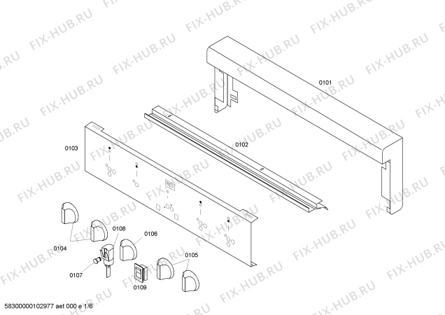 Схема №4 PRG304US с изображением Дверь для плиты (духовки) Bosch 00143204