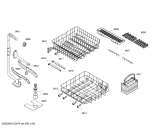 Схема №4 SGV43E13EP с изображением Декоративная рамка для электропосудомоечной машины Bosch 00445546