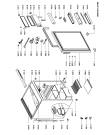 Схема №1 KDC 1550-1/2 с изображением Корпусная деталь для холодильной камеры Whirlpool 481244229042