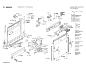 Схема №1 SMI5084DK с изображением Панель для электропосудомоечной машины Bosch 00209085