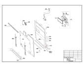 Схема №2 DSS 2500 XP (7690883955) с изображением Клавиша для электропосудомоечной машины Beko 1746341400