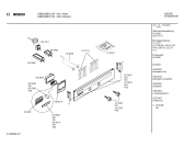 Схема №5 HBN526BFN с изображением Панель управления для духового шкафа Bosch 00353673