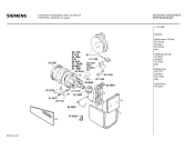 Схема №2 VS51105 SUPER511 ELECTRONIC с изображением Нижняя часть корпуса для пылесоса Siemens 00119034