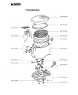 Схема №1 FF107810/87 с изображением Скрепа для тостера (фритюрницы) Tefal SS-992361