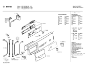 Схема №4 WFL2850CH WFL2850 с изображением Панель управления для стиралки Bosch 00362111