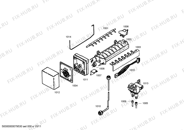 Схема №9 KGU57990 с изображением Уплотнитель для холодильника Bosch 00418373