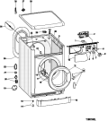 Схема №1 WIXE8CSI (F054766) с изображением Микромодуль для стиралки Indesit C00264132