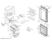 Схема №3 KG46NXI30U Siemens с изображением Дверь для холодильной камеры Siemens 00718740