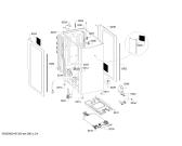 Схема №2 WP13T443NL с изображением Подключение шланга для стиралки Bosch 00172369