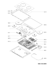 Схема №1 KICU500XSS01 с изображением Втулка для плиты (духовки) Whirlpool 480121103933
