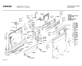 Схема №2 SN58204CH с изображением Панель для посудомоечной машины Siemens 00283000