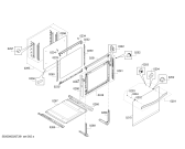 Схема №6 CH7M60C50 с изображением Фронтальное стекло для духового шкафа Bosch 00776408