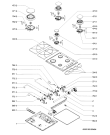 Схема №1 AKM 202 NB с изображением Затычка для плиты (духовки) Whirlpool 481944238879
