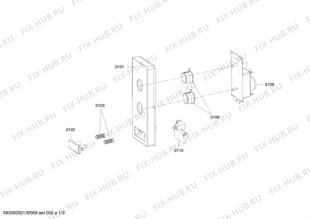 Схема №1 MD1150 с изображением Панель для микроволновки Bosch 00674100
