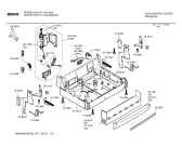 Схема №2 SGS5945EP с изображением Панель для электропосудомоечной машины Bosch 00358777